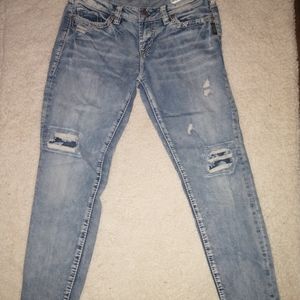 Silver jeans clas. ankle skinny aiko mid W29/L26